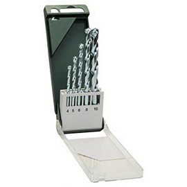 Bosch Masonry Drill Bit Set, 5 Pieces