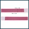 TUCKBOLD 8pcs Reflective Bands for Arm Cycling Reflective Armbands Pink