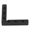 2Pcs Positioning Square 120mm 90 Degree Clamp Metric Scale Tool