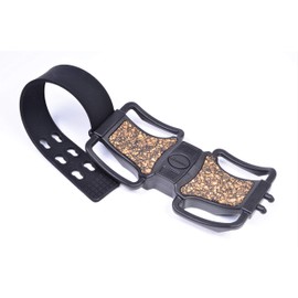 Adaptador de trípode Binocular Universal Ligero con Rosca de cámara de 1/4-20 y Tira de Goma de Amarre para observación de pájaros