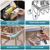 TAILI 4-in-1 Rustproof Sink Caddy & Sponge Holder with Removable