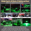 LEDMIRCY LED Rock Lights Green Kit 4PCS for Off Road