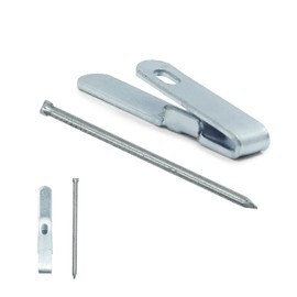 Picture Hang Solutions Replacement Hook and Nail Set for Large Wall Buddies Hangers - 5 Pack - Supports 60 lbs