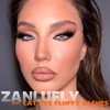 zanlufly Mink Lashes Cat Eye Fluffy False Lashes Fox Eye