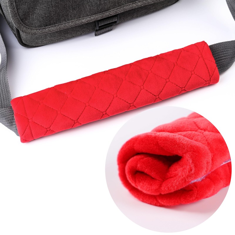 Amooca Soft Automotive Seat Belt Cover Seatbelt Shoulder Pad Neck