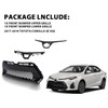 YLT AUTO Front Upper Lower Bumper Grille Set Compatible with