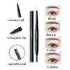 Eyebrow Pencil, Professional Eyebrow Pencil, Waterproof with Triangular Precision Tip,