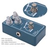 Compressor Effect Monoblock Guitar Compression Effector Pedal with True Bypass