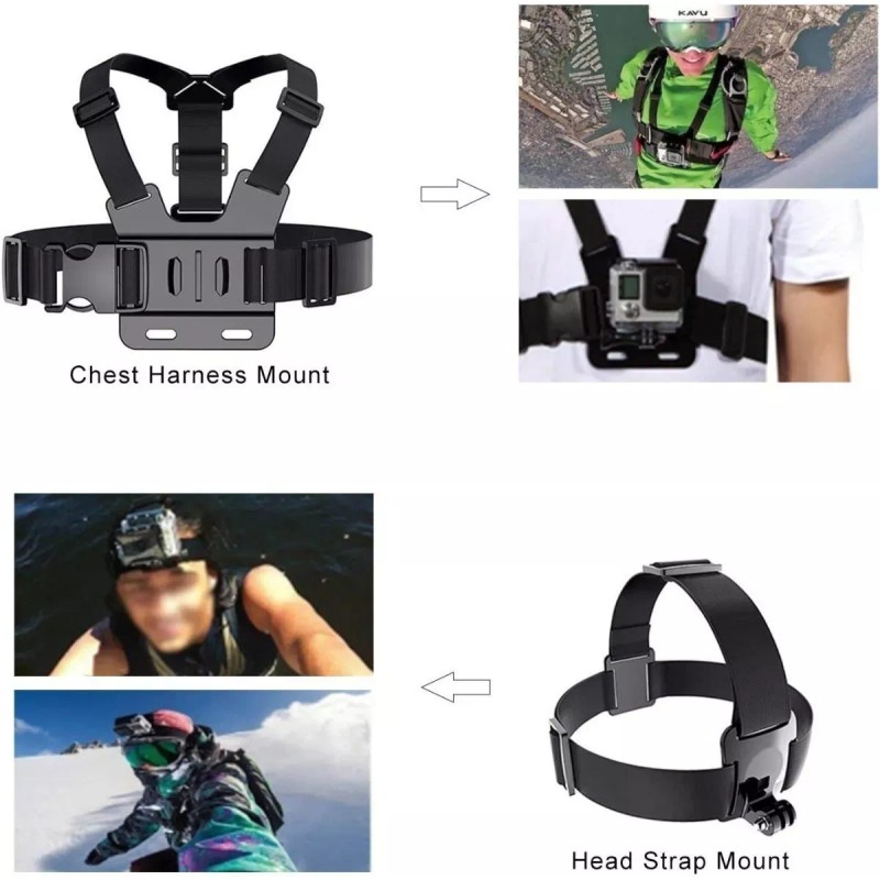 GoPro Juego De Accesorios Para Cámara Gopro10/gopro8 Extreme Sport