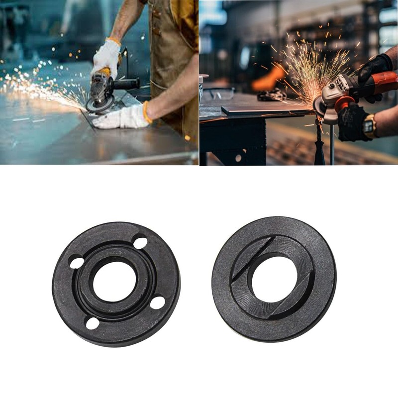 Totowood 7PCS Grinder Flange Angle Wrench Spanner Metal Lock Nut，1PCS
