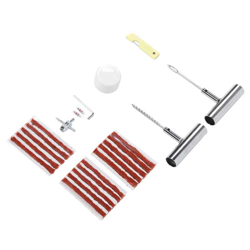 24Pcs Tire Repair Kit Heavy Duty Tire Plug Kit Universal