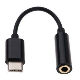 Generic Earphone Naylon braided headphones Stereo Sound Headphone 3.5mm Handsfree Auxilary aux Cable (Type C Dongle jack)