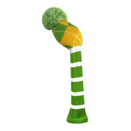Scott Edward 1 PCS Knit Woods Golf Club Covers Fits Driver Wood #1 Fairways #3#5#7 Hybrids/UT with Long Neck & Rotating Number Tags