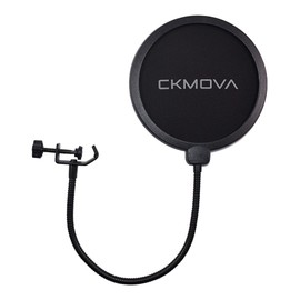 CKMOVA SPS-1 Dual Layered Professional Microphone Pop Filter Adjustable Clamp