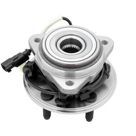 515129 - Front Driver or Passenger Side Wheel Hub Bearing Assembly Compatible with [4WD - Square Connector ONLY] 2009-2011 Ford Ranger, 2003-2010 Mazda B4000