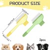 OFFCUP Pet Comb for Dogs & Cats, Stainless Steel Long