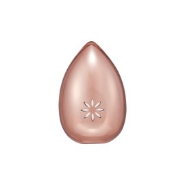 【ケース付き】 3Dスポンジパフ しずく型 スポンジパフ ドロップ型 メイクアップ メイクパフ 持ち運び 専用ケース付き 水あり 水なし 2WAY 乾湿兼用 リキッドファンデーション クッションファンデーション