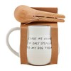 Mud Pie Leave Dog Mug And Scoop Set, mug 12