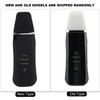Face Skin Scrubber USB Rechargeable Peeling Machine Ultrasonic Exfoliating SkinCare(Black