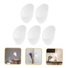 Pack of 5 Modern Lampshade Slanted Lampshade Replacement White Lamp