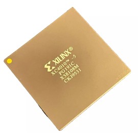 Xilinx XC4010-5 PG191C Xilinx XC4010 Gold Rare Vintage 95 ORIG TRAYS Collectible QTY-1