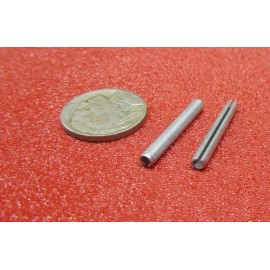 Unbranded Zinc Plate Steel, Slotted Roll Spring Pin, 1/8" Dia x 1.00" Length, 250 pcs
