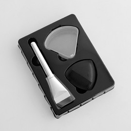 Mochi Cushion Puff & Foundation Brush Set 2ea