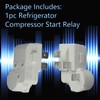 1pcs 4Pins ZHB35-120P15 Refrigerator Compressor Starter Relay Over Load Protector