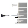 Self Drilling Drywall Plastic Anchors with Screws, Expansion Screws 100
