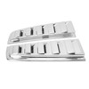 2PCS Car Tail Light Trim Frame Electroplating Bright Glossy Rust