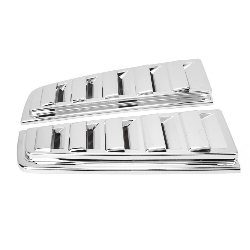 2PCS Car Tail Light Trim Frame Electroplating Bright Glossy Rust