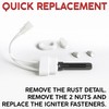 Granatan 77707-0054 Igniter, Pool Heater Igniter Kit Compatible with Pentair