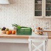 3 Pcs Plastic Folding Storage Crates, Collapsible Mini Storage Baskets,