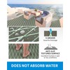 OCEANBROAD Self-Adhesive 96''x22.5'' Diamond Pattern Boat Flooring EVA Foam Marine