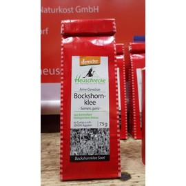 HEUSCHRECKE Organic Fenugreek Demeter Seeds Whole Seeds SEKEM Egypt (2 x 75 g)