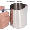 600ML Stainless Steel Coffee Frothing Pitcher Break Resistance Milk Frothing