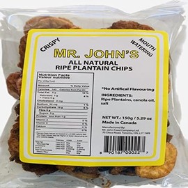 Mr johns ripe plantain chips pack of 5