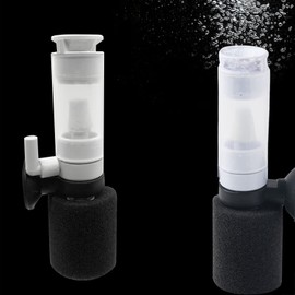 Caylingdee 3-in-1 Portable Aquarium Filter Internal Purifier Fish Tank Filter Mini Multi Layer Power Filter for Fish Tank, Sponge Fish Filter is Suitable for Freshwater Saltwater Household Tank