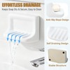 OTHIX Shower Soap Holder & Ceramic Soap Dish for Shower