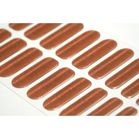 22 Premium Semi-Cured Gel Nail Polish Strips w/Application Accessories (Nude Cat-Eye)