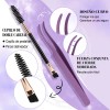 Kit de Extensiones de Pestañas Negras Curvatura D para Aplicación