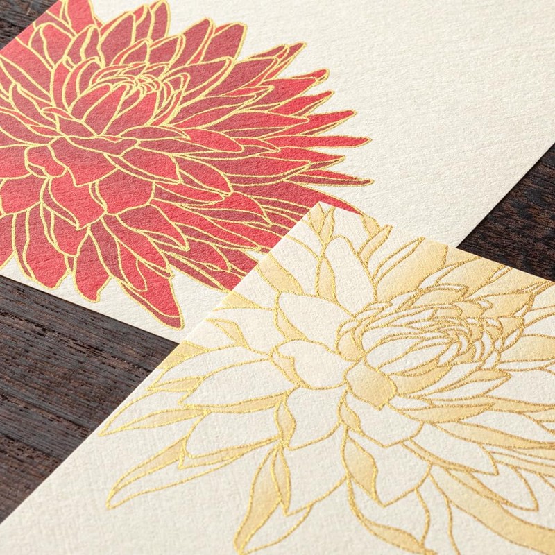 Midori S2 89555006 Single Brush Note, Autumn Letter, Paper Series,
