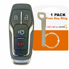 Keyz4less  For 2015 2016 2017 Ford Mustang Smart Remote Key Fob 315MHz M3N-A2C3124380