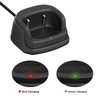 BAOFENG UV-17R Charger Desktop with Indicator Light for Two Way