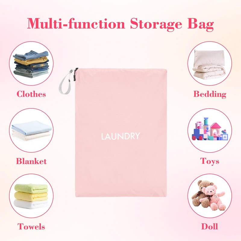 CANBOX Laundry Bags, 50 X 70cm Oversized Travel Laundry Bag