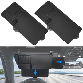 JoyTutus Car Sun Visor Extender, Sun Visor for Car Protects from Anti-Glare, UV Rays Car Visor Extender Sun Blocker Sun Windshield Sunshade for car SUV (2 Pack)