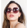 V.W.E. 2 Pairs Women Bifocal Reading Sunglasses Reader Glasses Gradient