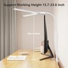 EppieBasic LED Desk lamp,Double Head Architect Desk Lamps for Home