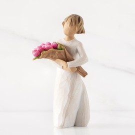 Willow Tree Bright Hope, Bold Confidence and Bright Hopes for You! Expression of Support for Those Needing Hope and Encouragement, Sculpted Hand-Painted Figurine