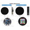 ESP32-S3 1.43inch AMOLED Display Development Board, 466×466 Resolution 16.7M Color